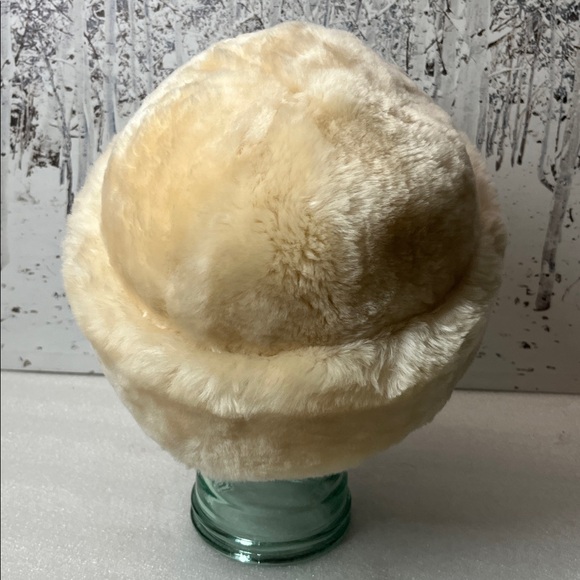Sheepskin Hat Cloud Nine Australian Sheepskin Sz Medium - Picture 3 of 7